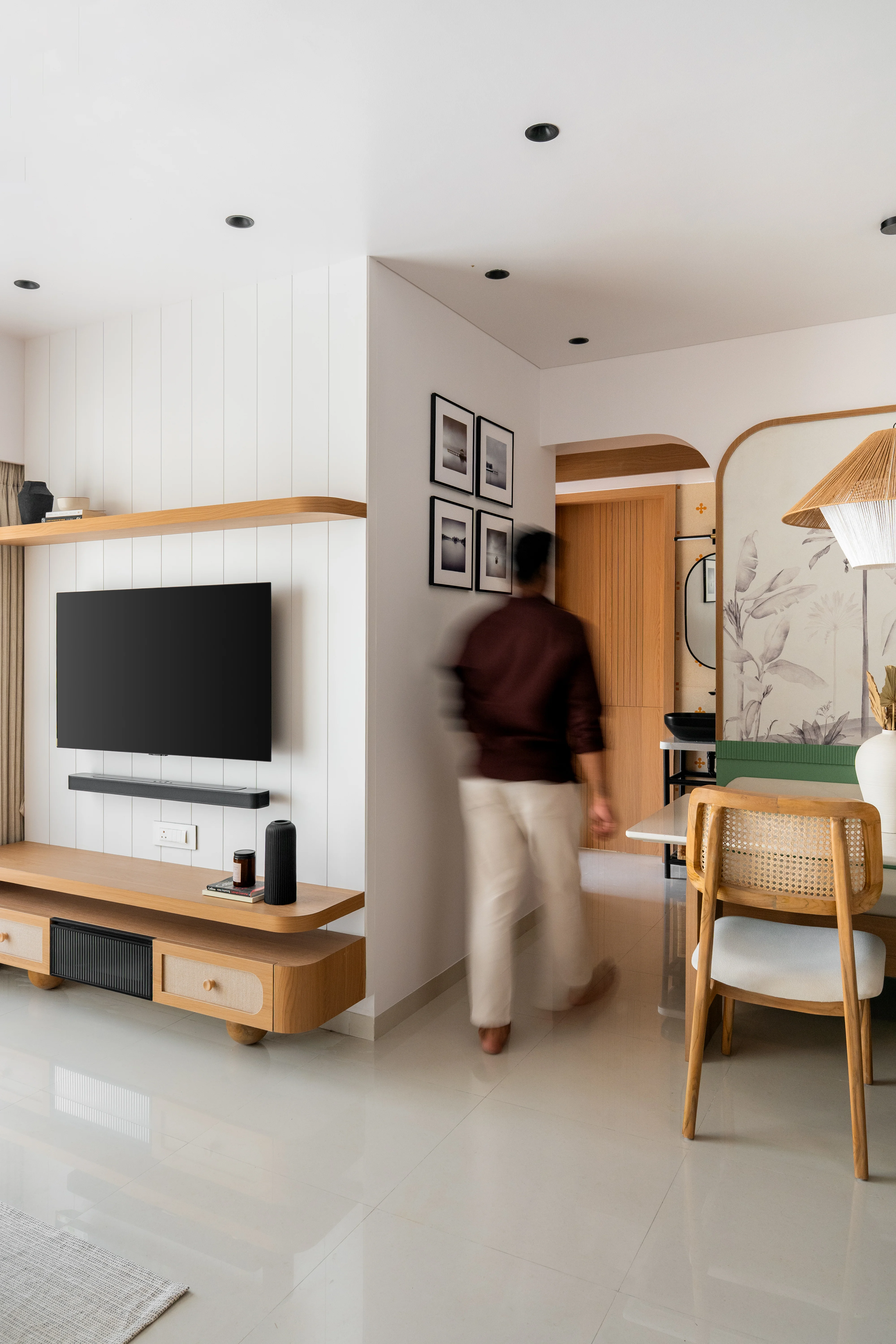 Studio Raama — refined interior details, residential project, Pune
