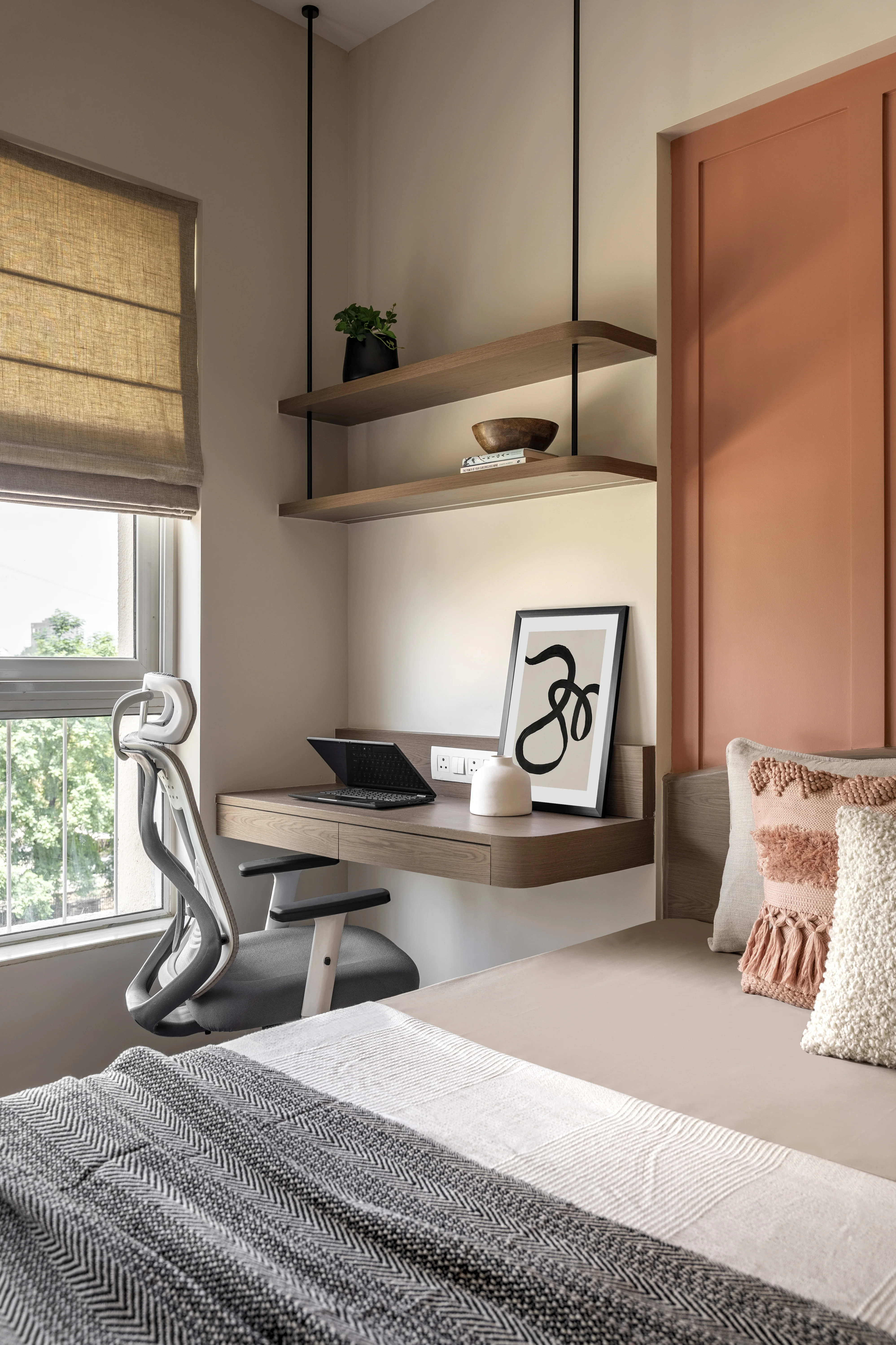 The Bohemian Edit — Kitchen with warm earthy tones and handcrafted details, studio raama, Pune
